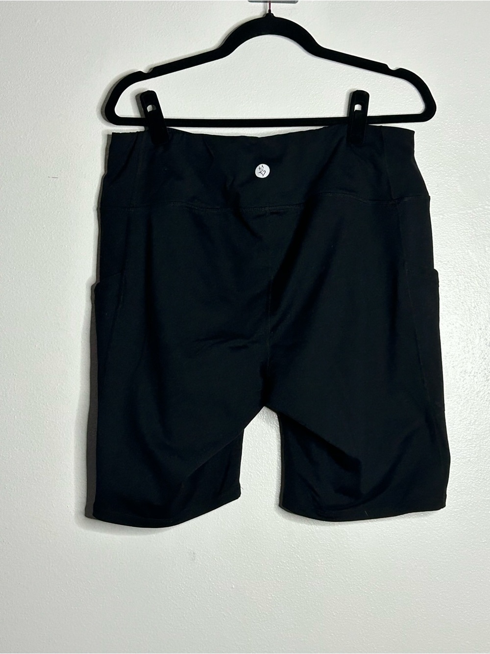 GUC Torrid Active Black High Rise Pocket Bike Shorts Workout Plus Size 2X 2 - Picture 3 of 3